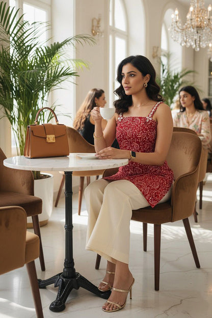 Gulnaar Cowrie Kurti