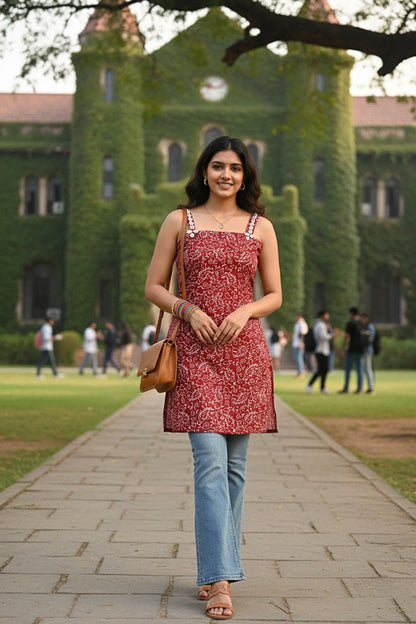 Gulnaar Cowrie Kurti