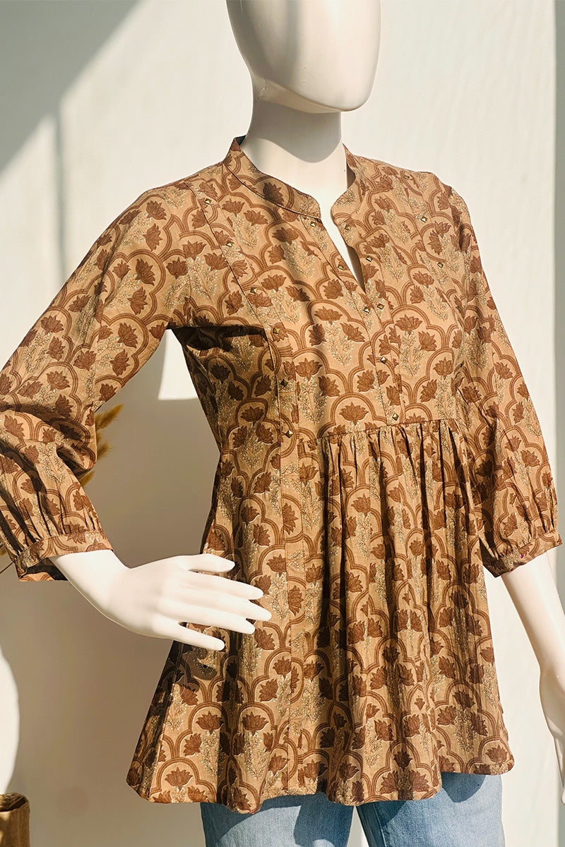 Dharti Bloom Peplum Short Kurti