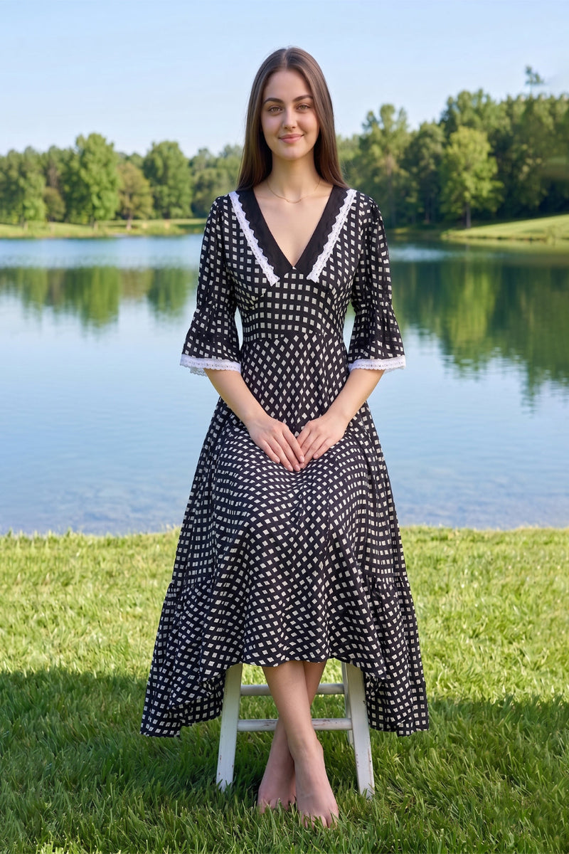 Whispering Willow Midi Dress