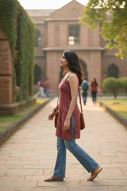 Gulnaar Cowrie Kurti