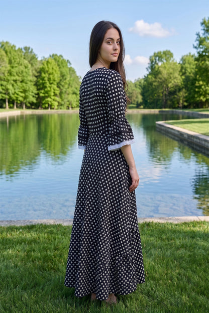 Whispering Willow Midi Dress