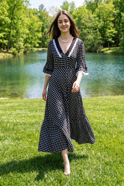 Whispering Willow Midi Dress