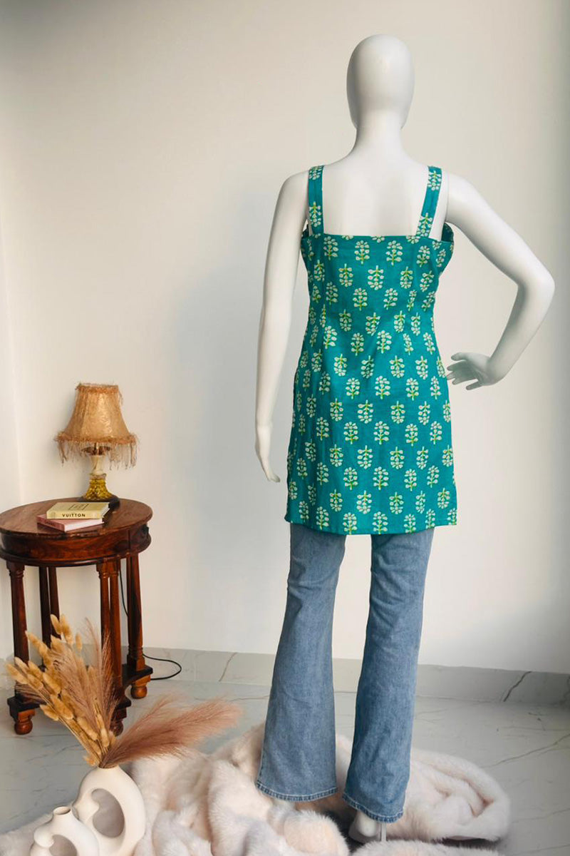 Neelima Cowrie Strap Kurti