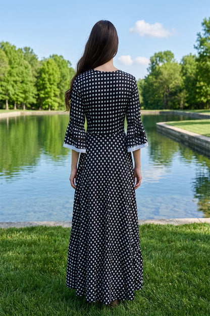 Whispering Willow Midi Dress