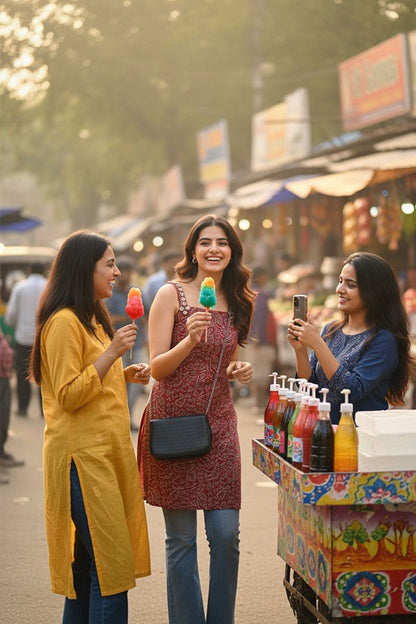 Gulnaar Cowrie Kurti