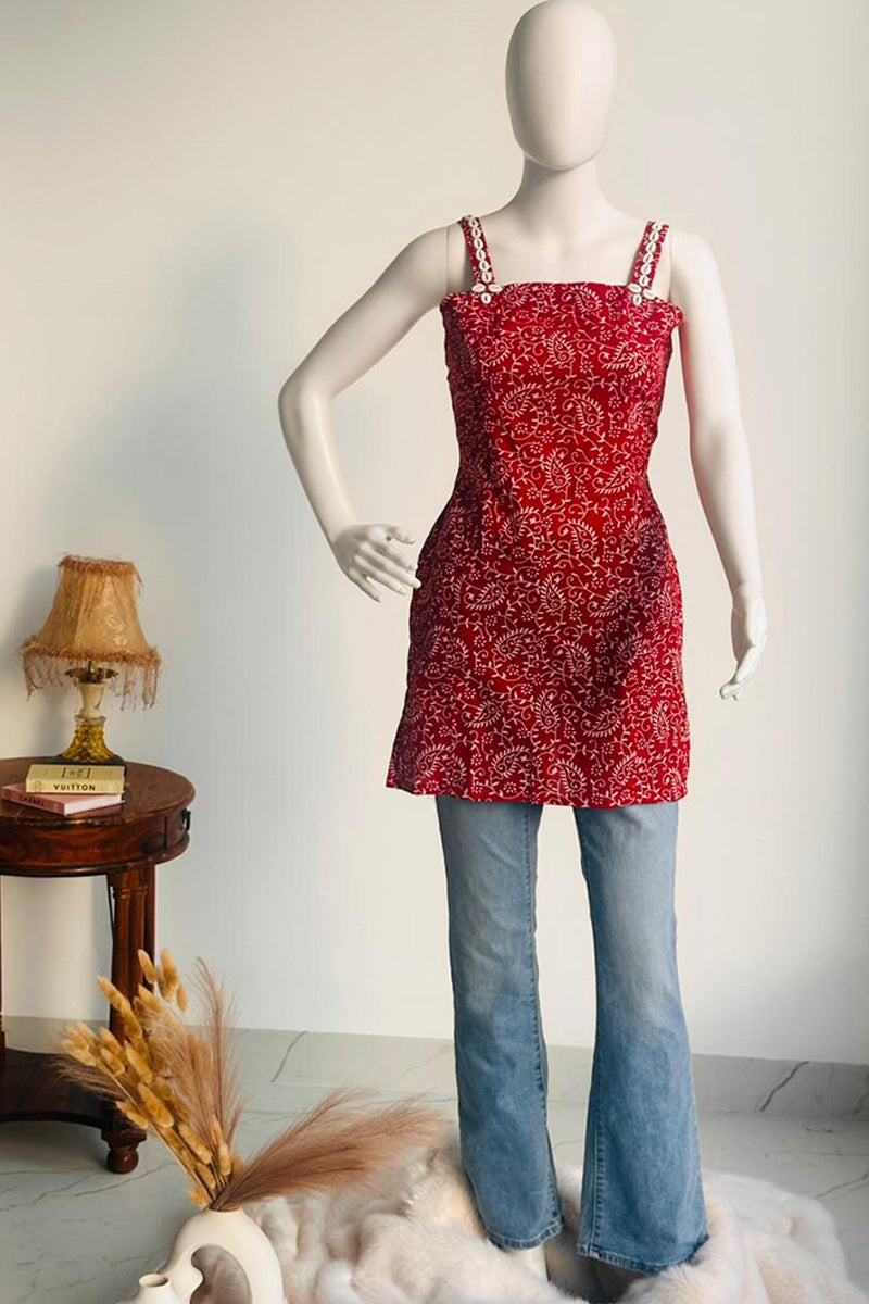 Gulnaar Cowrie Kurti