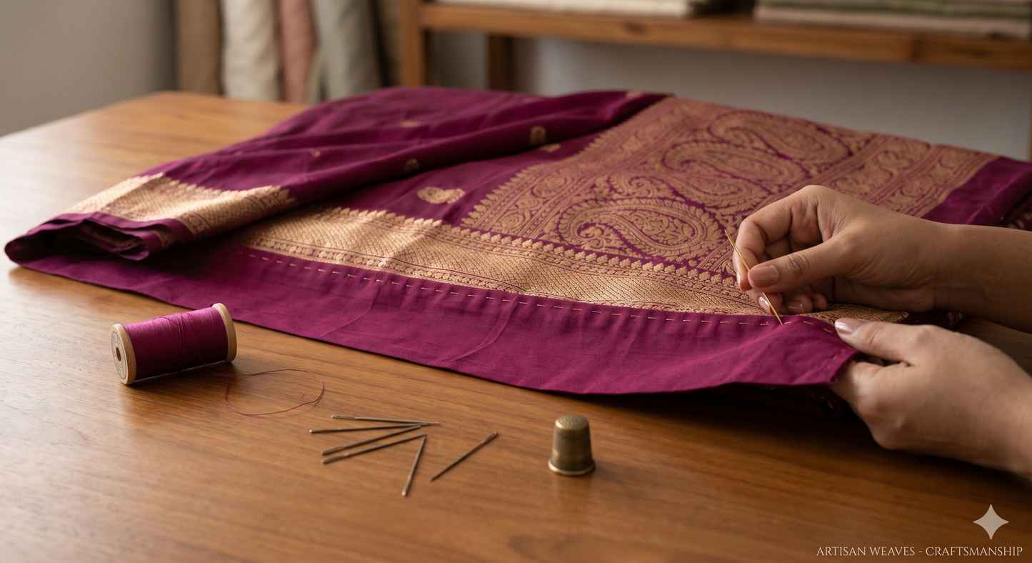 Saree Falls with Hemming