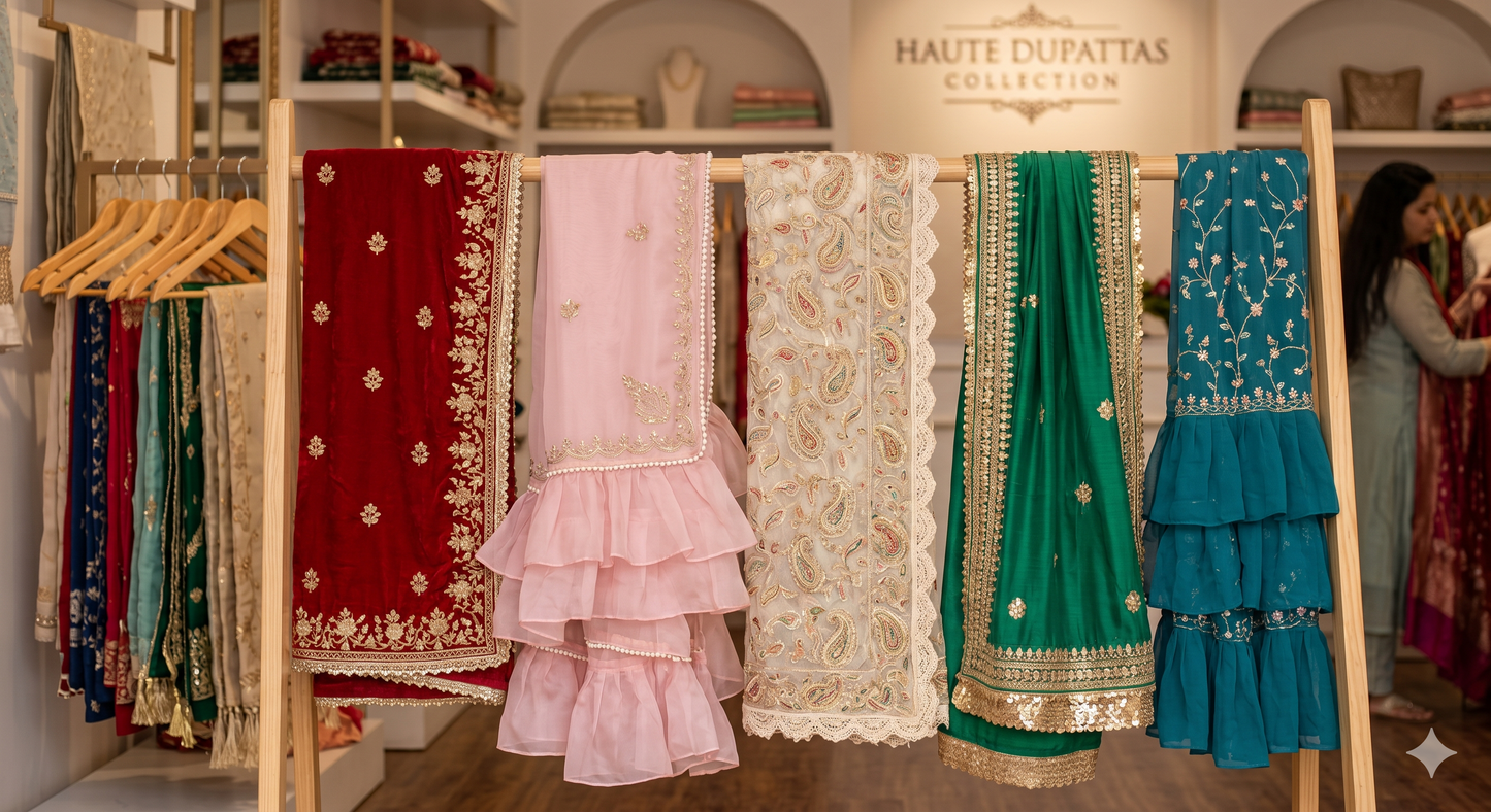 Elegant and Premium Customised Dupatta
