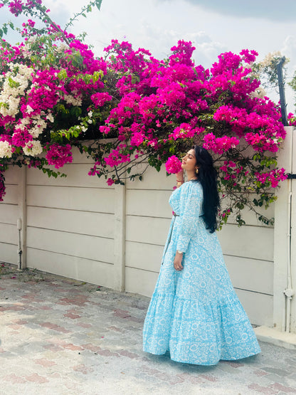 Daydream Flare Fit and Flare Maxi Dress