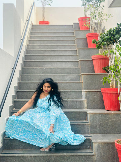 Daydream Flare Fit and Flare Maxi Dress