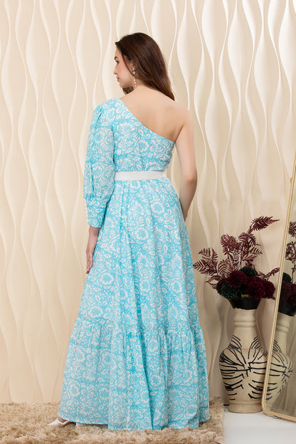 Daydream Flare Fit and Flare Maxi Dress