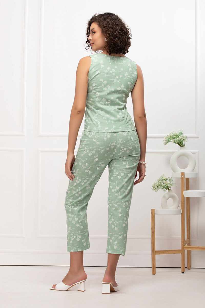 Pistachio Paradise Top & Pant Co-ord Set
