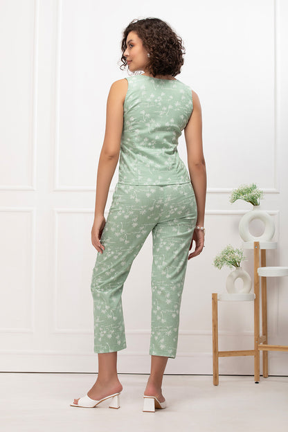 Pistachio Paradise Top & Pant Co-ord Set