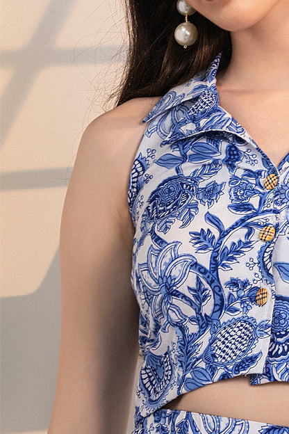 Ink & Ice Crop Shirt