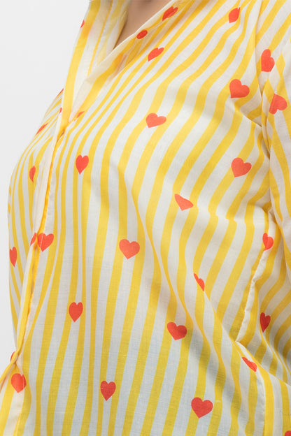 Lemon Love Button Down Shirt