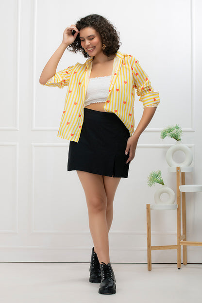 Lemon Love Button Down Shirt