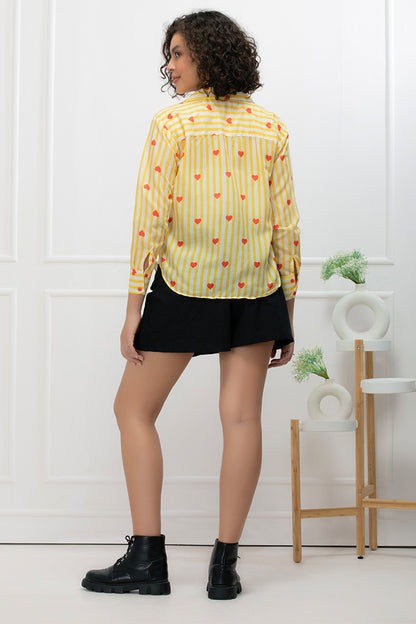 Lemon Love Button Down Shirt